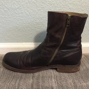 Frye Men's Bennett Inside Zip (Brown)